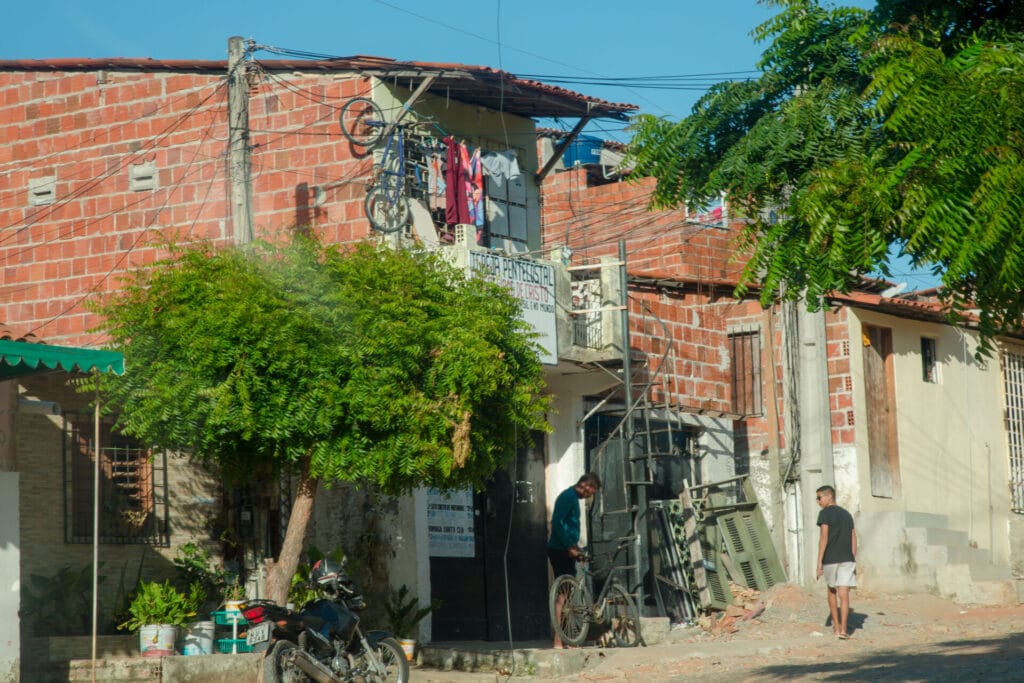 House in the slums of Brazil
